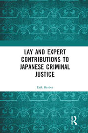 Lay and Expert Contributions to Japanese Criminal Justice book cover