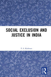 Social Exclusion and Justice in India book cover