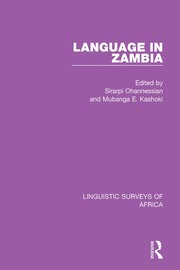 Language in Zambia book cover