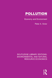 Pollution: Economy and Environment book cover