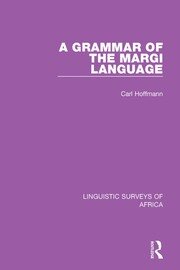 A Grammar of the Margi Language book cover