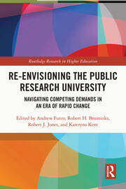 Re-Envisioning the Public Research University: Navigating Competing Demands in an Era of Rapid Change book cover