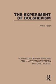 The Experiment of Bolshevism book cover