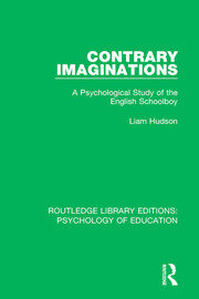 Contrary Imaginations: A Psychological Study of the English Schoolboy book cover