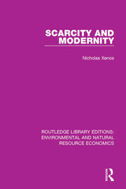 Scarcity and Modernity book cover