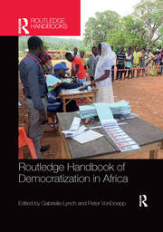 Routledge Handbook of Democratization in Africa book cover