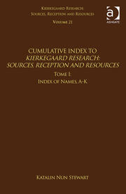 Volume 21, Tome I: Cumulative Index: Index of Names, A-K book cover