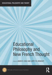 Educational Philosophy and New French Thought book cover