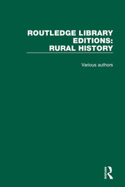 Routledge Library Editions: Rural History book cover