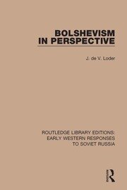 Bolshevism in Perspective book cover