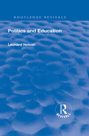 Revival: Politics and Education (1928) book cover