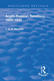 Revival: Anglo Russian Relations 1689-1943 (1944) book cover