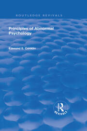 Revival: Principles of Abnormal Psychology (1928) book cover
