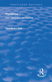 Revival: Provence from Minstrels to the Machine (1938) book cover