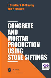 Concrete and Mortar Production using Stone Siftings book cover