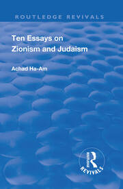 Revival: Ten Essays on Zionism and Judaism (1922) book cover