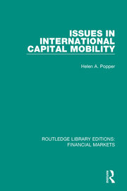 Issues in International Captial Mobility book cover