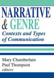 Narrative and Genre: Contexts and Types of Communication book cover