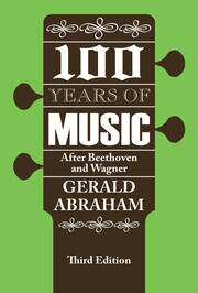 One Hundred Years of Music: After Beethoven and Wagner book cover