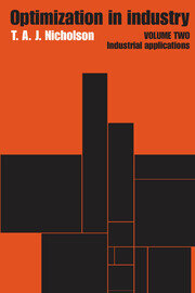 Optimization in Industry: Volume 2, Industrial Applications book cover