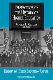 Perspectives on the History of Higher Education: Volume 24, 2005 book cover