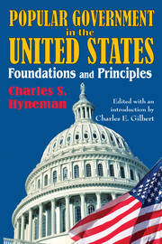 Popular Government in the United States: Foundations and Principles book cover