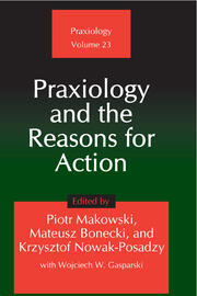 Praxiology and the Reasons for Action book cover