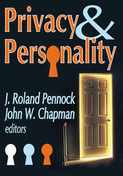 Privacy and Personality book cover