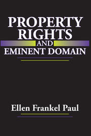 Property Rights and Eminent Domain book cover