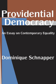 Providential Democracy: An Essay on Contemporary Equality book cover