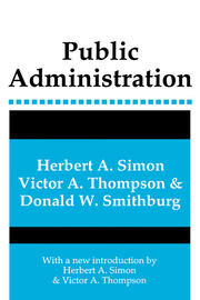 Public Administration book cover