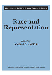 Race and Representation book cover