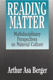 Reading Matter: Multidisciplinary Perspectives on Material Culture book cover