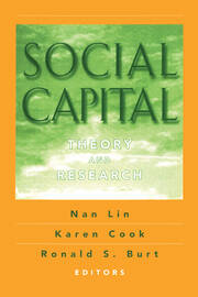 Social Capital: Theory and Research book cover