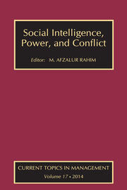 Social Intelligence, Power, and Conflict: Volume 17: Current Topics in Management book cover