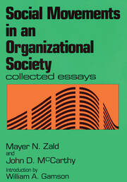 Social Movements in an Organizational Society: Collected Essays book cover