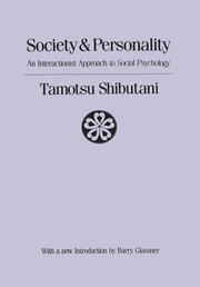 Society and Personality: Interactionist Approach to Social Psychology book cover