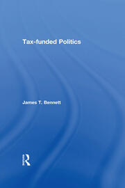 Tax-funded Politics book cover