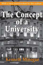 The Concept of a University book cover