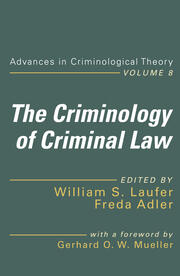 The Criminology of Criminal Law book cover