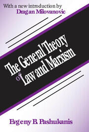 The General Theory of Law and Marxism book cover