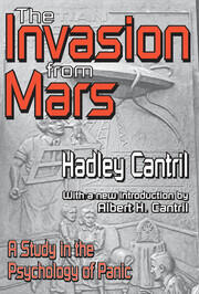 The Invasion from Mars: A Study in the Psychology of Panic book cover