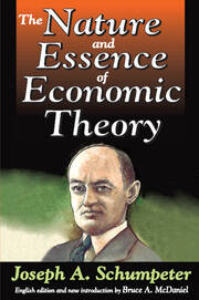 The Nature and Essence of Economic Theory book cover
