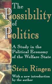 The Possibility of Politics: A Study in the Political Economy of the Welfare State book cover