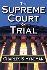 The Supreme Court on Trial book cover