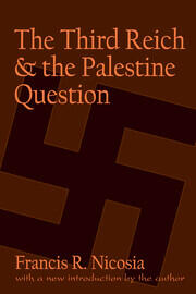 The Third Reich and the Palestine Question book cover