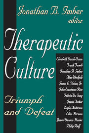 Therapeutic Culture: Triumph and Defeat book cover