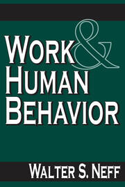 Work and Human Behavior book cover