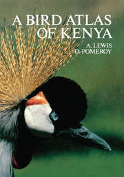 A Bird Atlas of Kenya book cover