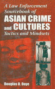 A Law Enforcement Sourcebook of Asian Crime and CulturesTactics and Mindsets book cover